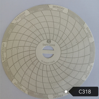 Chart paper C310 for SON SC377 SC367 SC386 SC387 SC397 3&quot;Chart paper C310 ,-25 to 0C,7days supplier