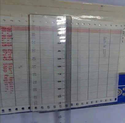 Chart paper 212A013Y30 for FISCHER &amp; PORTER 100mmx18m roll recording paper supplier