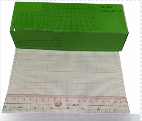 Chart paper EH05036 for CHINO EH,AH,ET Series 200mm x 20M Z-FOLD recording paper EH05036 supplier