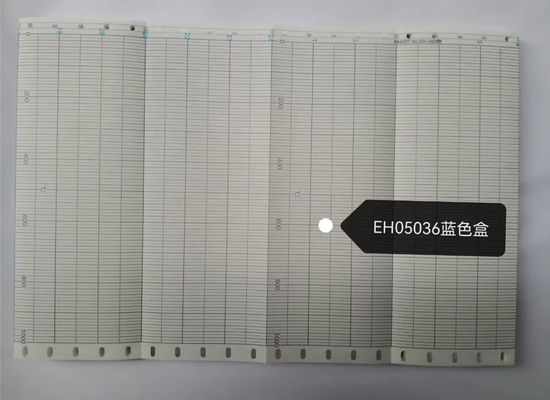 Chart paper EH05036 for CHINO EH,AH,ET Series 200mm x 20M Z-FOLD recording paper EH05036 supplier