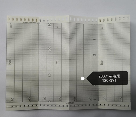 For GETINGE STERILIZER HS66 Recorder Pressure and Temperature Recording Chart Paper 570011803 203914 supplier