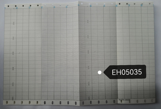 Chart paper EH05035 for CHINO EH,AH,ET Series 180mm x 20M Z-FOLD recording paper EH05035 supplier