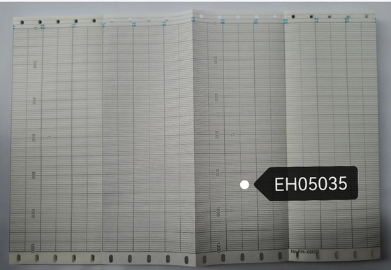 Chart paper EH05035 for CHINO EH,AH,ET Series 180mm x 20M Z-FOLD recording paper EH05035 supplier