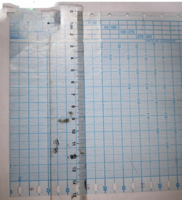 for TOKIMEC CR-4 COURSE RECORDER CHART PAPER 120103570 supplier