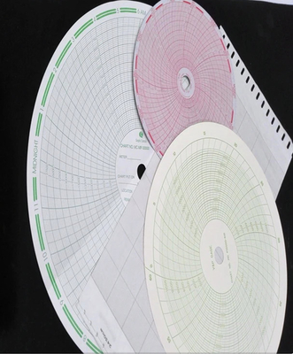 Chart paper 500P1225-73 for ABB fulscope ERC Series 12”circular 24 hour recording paper supplier