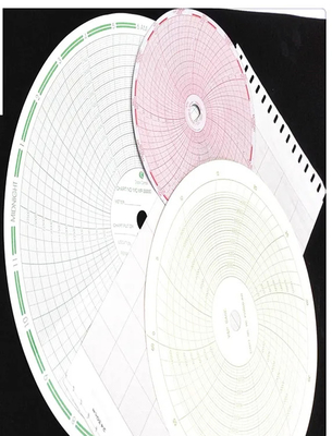 Chart paper C402 for SON 24 hour 8 inches 203mm circular recording paper supplier