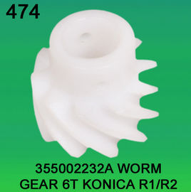 355002232A / 3550 02232A WORM GEAR TEETH-6 FOR KONICA R1,R2 minilab supplier