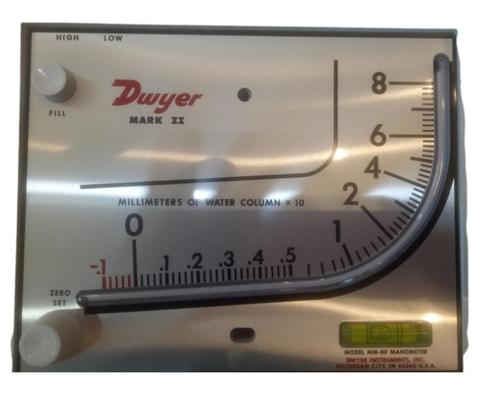 DWYER MM-80 pressure recorder supplier