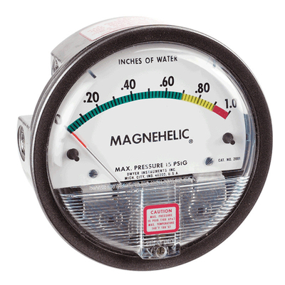 DWYER 2-5000 series Minihelic II Differential pressure gauge pointer type differential pressure gauge supplier