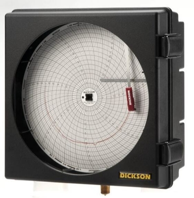 DICKSON PW867 8 inch 24 hours Figure Pressure Recorder Pressure Disk Paper Recorder chart recorder supplier