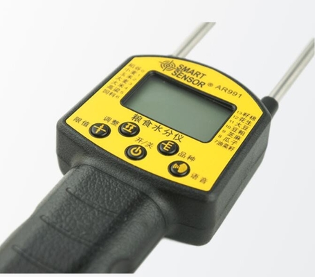 Digital Humidity Meter Cereal Moisture Meter AR991 Smart Sensor for use in corn wheat rice grains wheat flour supplier