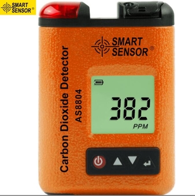 Original Smart Sensor AS8804 Mini Portable Clip-on Digital Carbon Dioxide Detector CO2 Gas Concentration Tester supplier