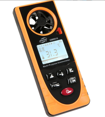 smart GM8910 Multifunctional anemometer eight in one wind speed, wind temperature, dew point, altitude, illumination supplier