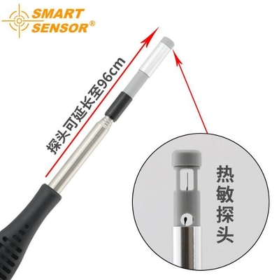 smart AR866A Thermal anemometer, hot wire anemometer, USB air volume and speed measuring instrument supplier