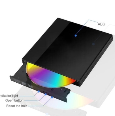 USB 2.0 External Portable Slim Optical Drive Box CD / DVD-RW DVD ROM Combo Burner supplier