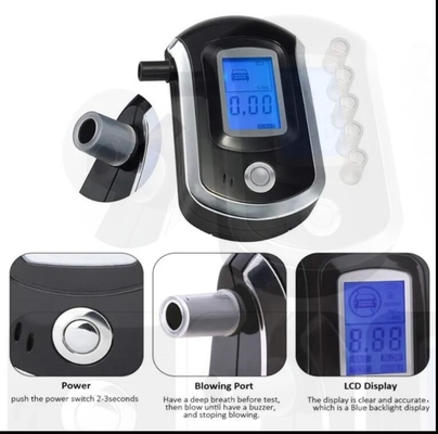 AT6000 Mini Digital LCD Screen Breath Alcohol Tester Breathalyzer supplier