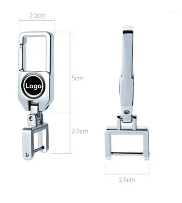 Luxury Key Chain with Car Customize Logo supplier
