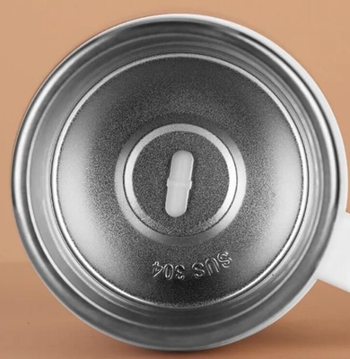 380ML Magnetic Charging Stainless Steel Electric Stirring Coffee Cup With Lid Water supplier