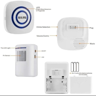 0256 Wireless Induction Video Door Phone Modern Wireless Doorbell System supplier