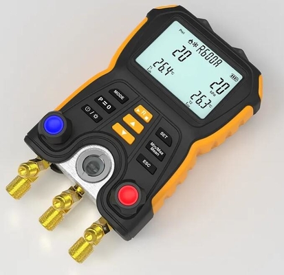 HTI HT-750 Digital Manifold Gauge HVAC Vacuum Pump 5cfm Refrigeration Tool Set Kit AC supplier