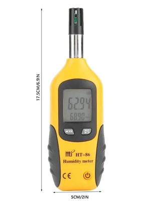 HTI HT-86 Portable Digital 2-in-1 Hygrometer and Temperature Meter Indoor/Outdoor Wet Bulb Dew Point Gauge Monitor supplier