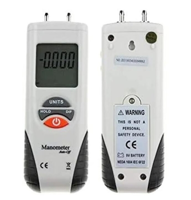 HTI HT-1895 Handheld Digital Differential Pressure Gauge 30.00psi LCD Backlight Portable Manometer supplier