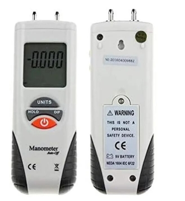 HTI HT-1895 Handheld Digital Differential Pressure Gauge 30.00psi LCD Backlight Portable Manometer supplier