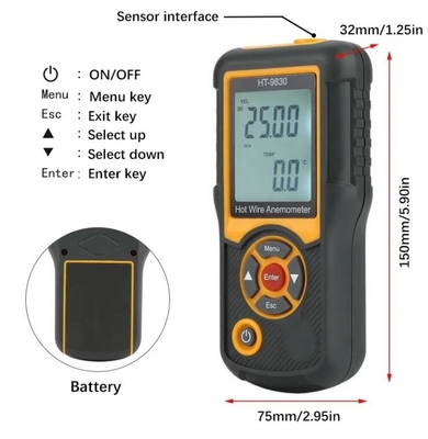 HTI HT-9830 Hot Wire Anemometer supplier