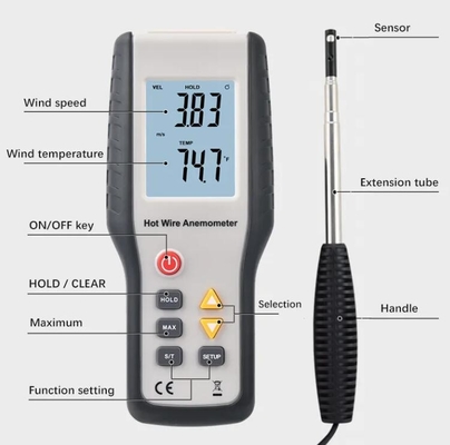 HTI HT-9829 Thermosensitive Anemometer supplier