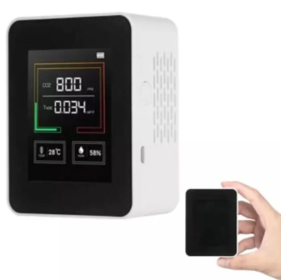 2CO3 CO2 Carbon Dioxide NDIR Portable Air Quality Detector, TVOC Formal Dehyde Detection supplier