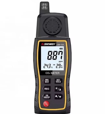 SW-723 CO2 Meter Digital Analyzer 3 in 1 Carbon Dioxide Gas Detector Industrial Household Professional PPM Sensor supplier