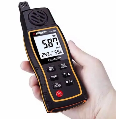 SW-723 CO2 Meter Digital Analyzer 3 in 1 Carbon Dioxide Gas Detector Industrial Household Professional PPM Sensor supplier