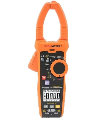 Peak Meter PM2028B Smart T-RMS Digital Clamp Meters 6000 Counts AC supplier