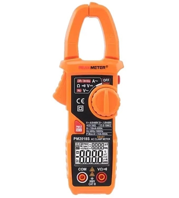 Peak Meter PM2018S Digital Clamp Meter Auto Range AC Current Multimeter with NCV Dual Display supplier