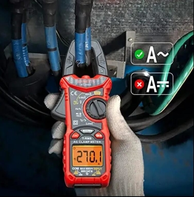 HT206B Digital Clamp Meter AC Current Voltage Resistance Continuity Measuring Tester supplier