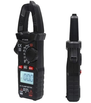 HABOTEST / MAYILON HT-200B Digital Clamp Meter Current Voltage Tester Resistance Meter LCD Display Multimeter supplier