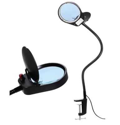 PD-7S 38 LED 10X Magnifying Glass Lamp 100mm with Backlight supplier