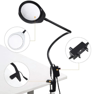 PD-7S 38 LED 10X Magnifying Glass Lamp 100mm with Backlight supplier