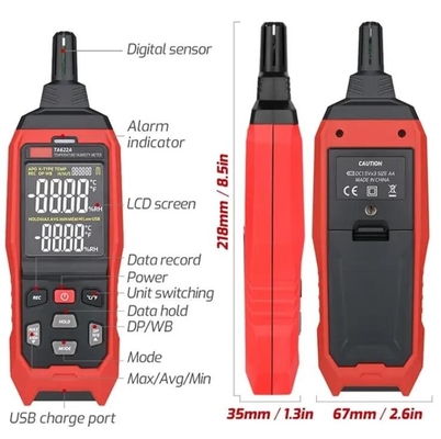 TA622B Temperature Humidity Meter Digital Dew Point Thermometer supplier