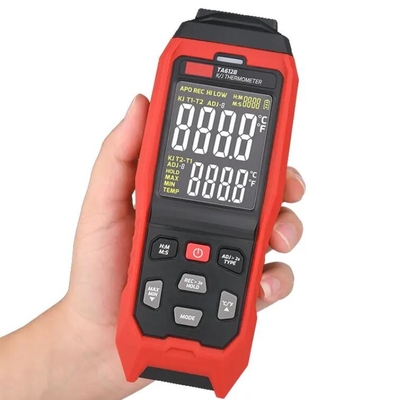 TA612B/C 2/4 Channels K/ J Type Thermocouple Thermometer -200~1372 C -328~2501 F LCD Temperature Meter 5000 Groups Data supplier