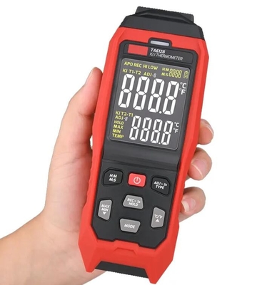 TA612B/C 2/4 Channels K/ J Type Thermocouple Thermometer -200~1372 C/ -328~2501 F LCD Temperature Meter 5000 Groups Data Storage supplier