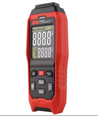 TA612B/C 2/4 Channels K/ J Type Thermocouple Thermometer -200~1372 C/ -328~2501 F LCD Temperature Meter 5000 Groups Data Storage supplier