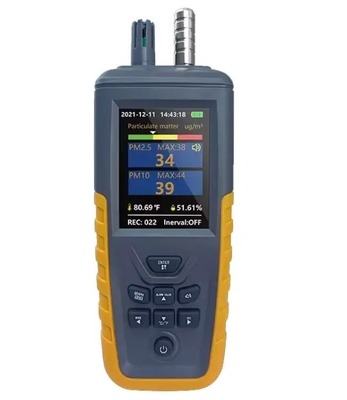 TC-8100 Dust Particle Detector with Data Logger PM2.5 PM10 Air Pollution Monitor Dust Air Quality Monitor Air Quality Test supplier