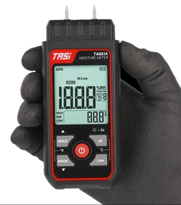 TA661A Wood Moisture Meter Quickly Measure Moisture Content Tester Humidity Detector supplier