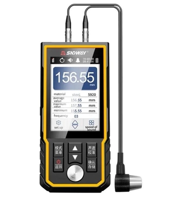 SW-6520 Ultrasonic Thickness Gauge Plastic Glass Ceramic Metal Steel Plate Stainless Steel Pipe Wall Thickness Tester supplier