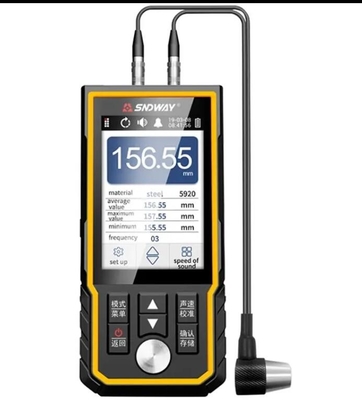 SW-6520 Ultrasonic Thickness Gauge Plastic Glass Ceramic Metal Steel Plate Stainless Steel Pipe Wall Thickness Tester supplier