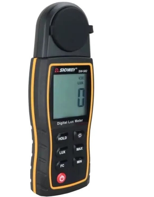 SW-582 Digital Lux Meter LCD Handheld Display Automatic Range Luminometer Photometers Luxmeter Light Gauge 0-199,900 Lux supplier