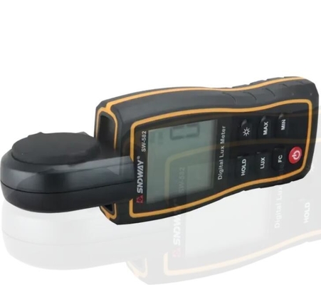 SW-582 Digital Lux Meter LCD Handheld Display Automatic Range Luminometer Photometers Luxmeter Light Gauge 0-199,900 Lux supplier