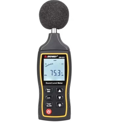 SW-523 Digital Sound Level Meter 30~130dB Loudness Decibel Monitoring Tester supplier