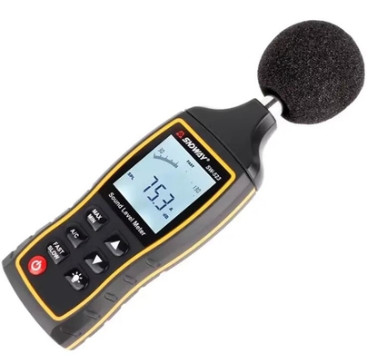 SW-523 Digital Sound Level Meter 30~130dB Loudness Decibel Monitoring Tester supplier